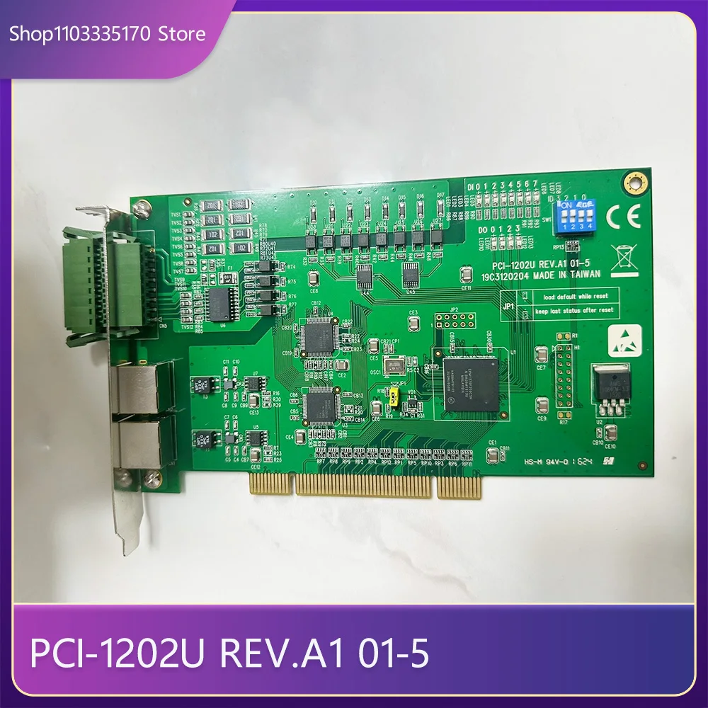 For Advantech PCI-1202U REV.A1 01-5 Motion Control Card