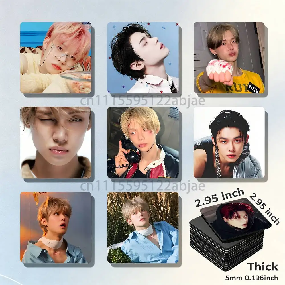 Y-YEONJUN T-TXT-T Fridge Magnetic Magnet PVC Memorial Decor for Family Friends Students Adults