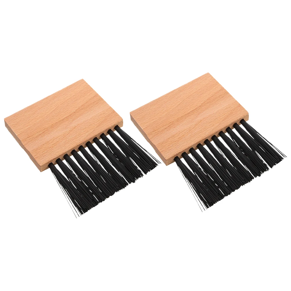 

2 Pcs Baseball Cleaning Brush Home Plate for Umpires Scrubbing Cleaner Fiber Wool with Handle