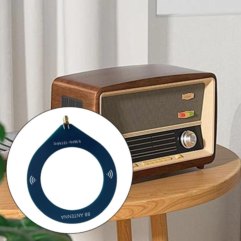 Mini antenas banda larga compacta 9,9kHz-181MHz para melhorar a recepção do sinal