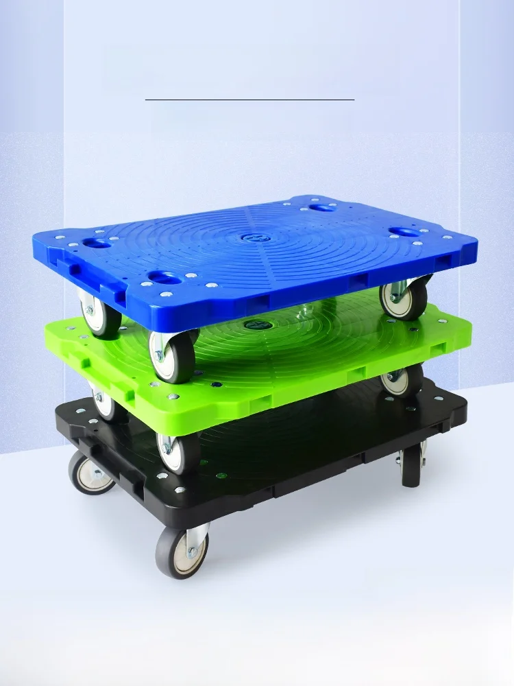 lightweight-turtle-car-hand-pulled-portable-shopping-cart-with-four-way-wheels-durable-carbon-steel-frame-for-home-and-office