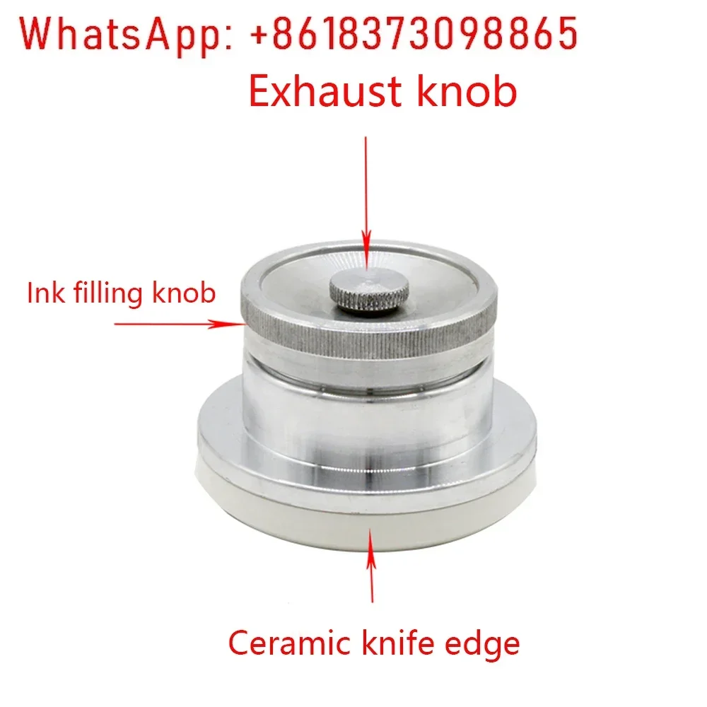 Full Set of Ceramic Knife Ring Accessories for Pad Printing Machine Ceramic Oil Cup