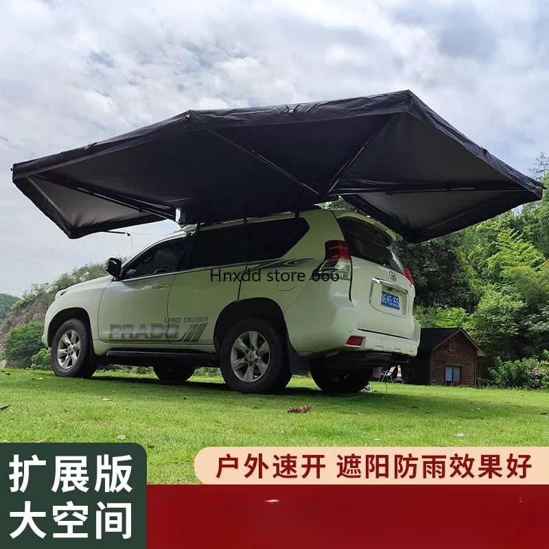 Outdoor SUV car side tent side tent canopy car awning room roof 270 degrees