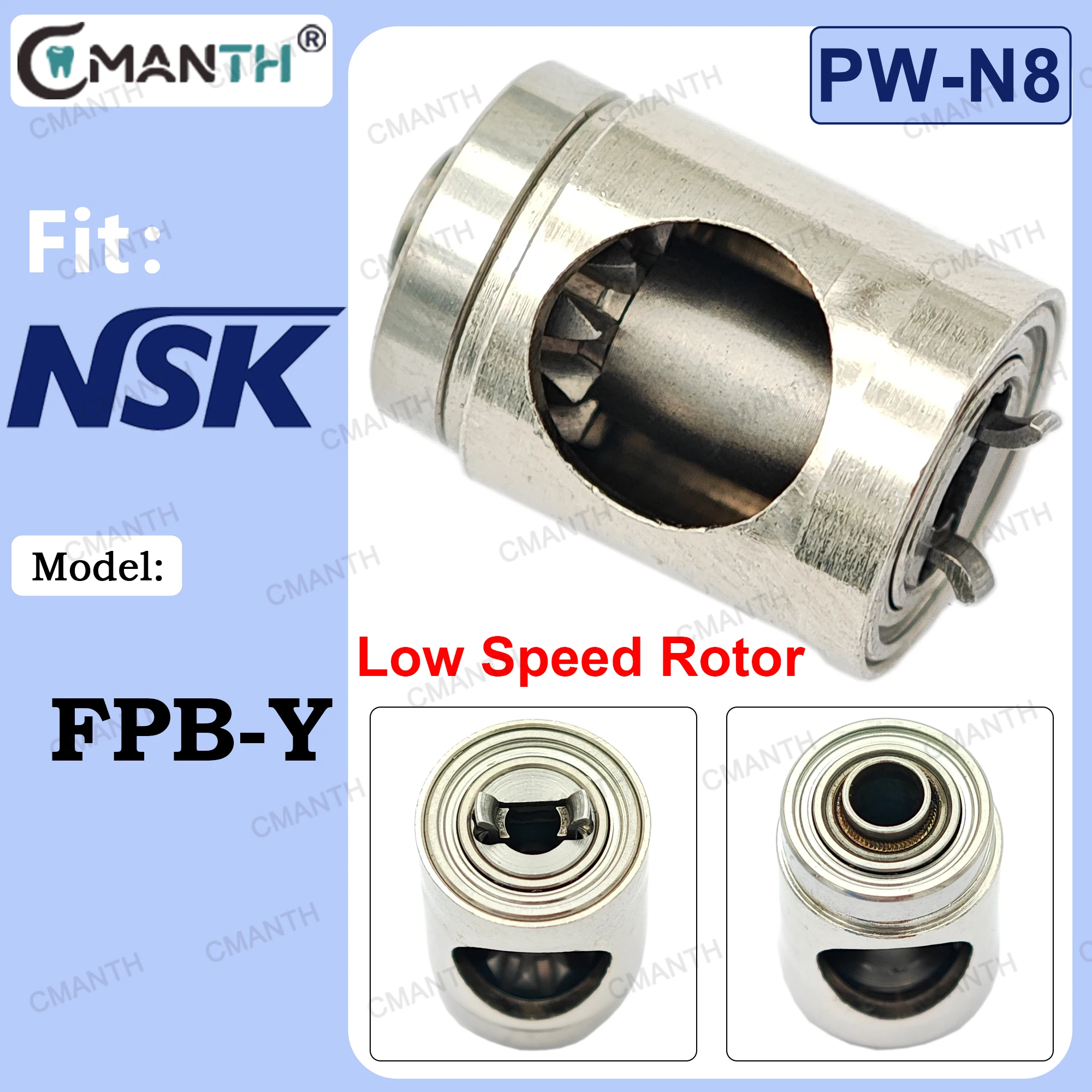 

Ротор стоматологического наконечника, медленный картридж, подходит для NSK FPB-Y, угловой наконечник, аксессуары для стоматологических изделий