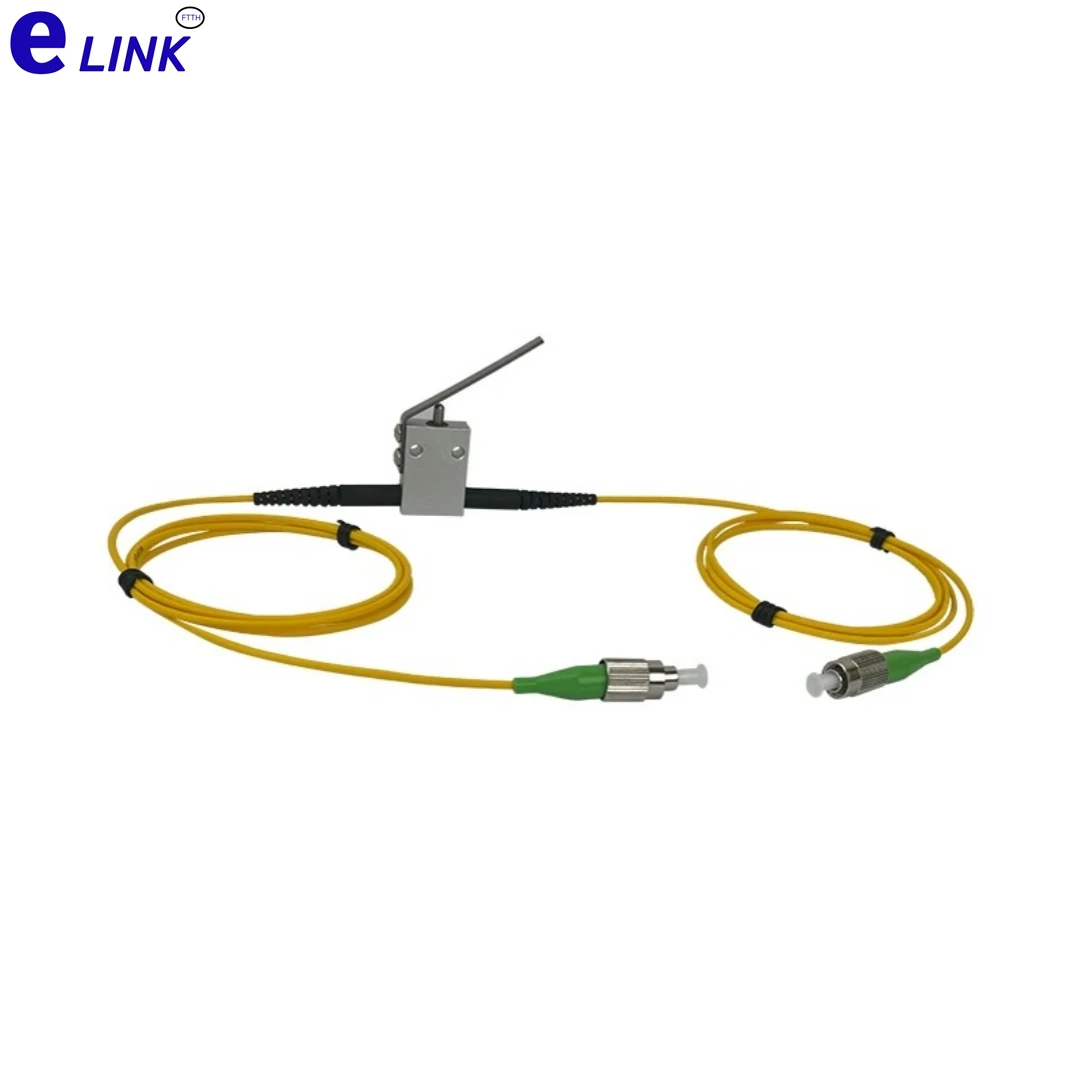 fiber optic attenuator single-mode 1260-1650nm mechanical optical switch fibre on/off switch button type