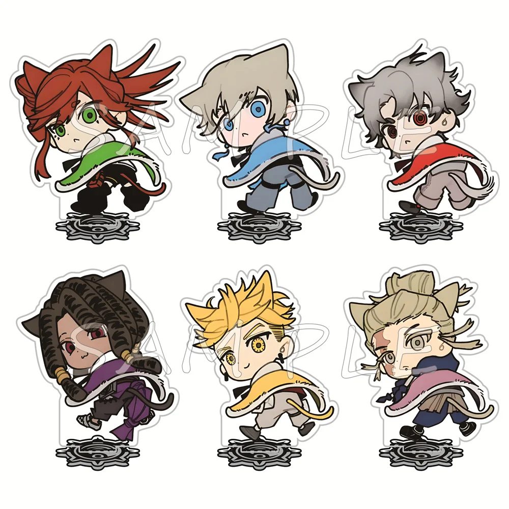 Gachiakuta 10cm Acrylic Stand Figures keychain Cat Ear Merch Desktop Table Decor Ornament Anime Fan Cosplay Collectible Gift