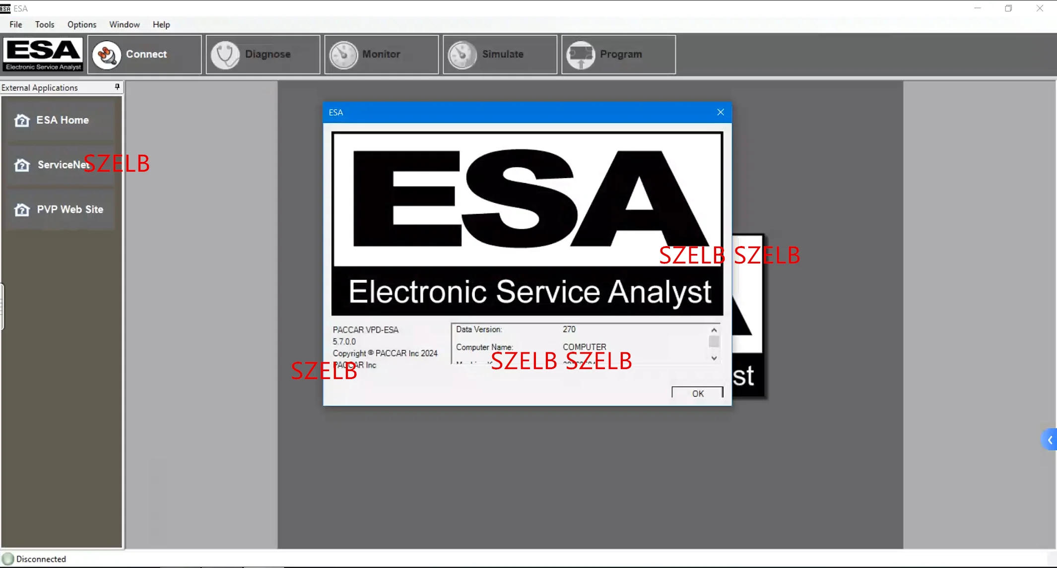 2026 ESA Electronic Service Analyst 5.7+SW Flash Files 2024+ Unlocked Keygen for Paccar ESA 5.7 Free Install Technical Support