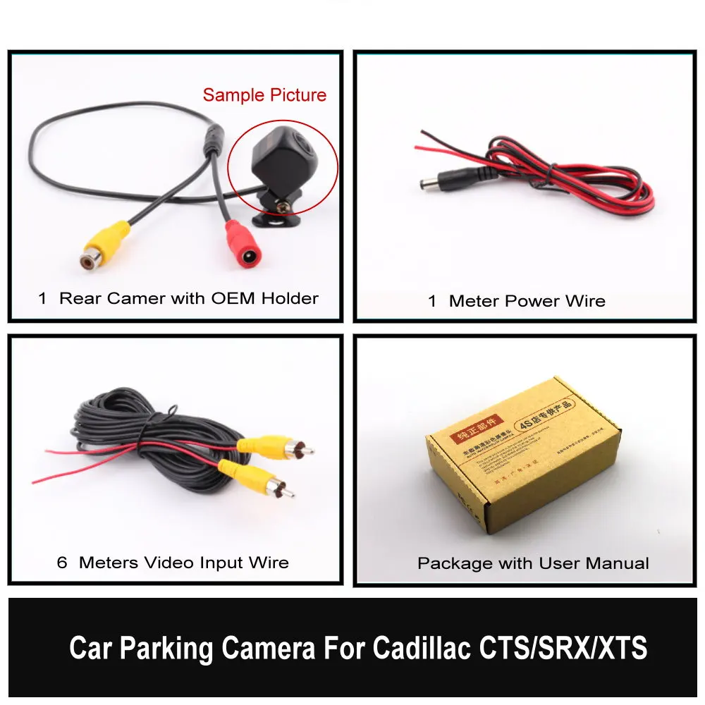 Car Parking Camera For Cadillac CTS/SRX/XTS 2011-2014 Rear Reverse Cam AHD/CCD 1080P Dash Aftermarket Accessories