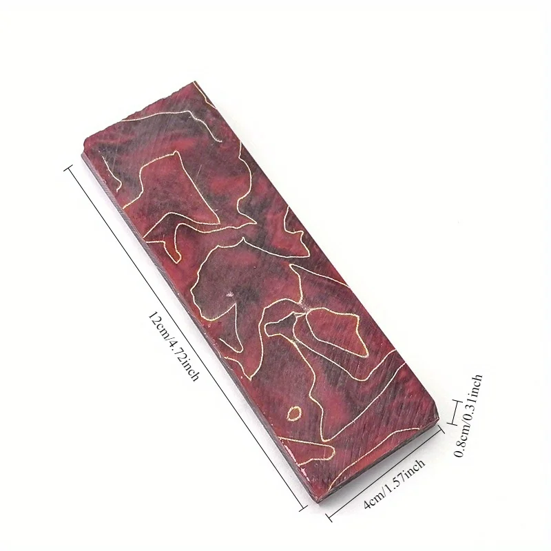 1 قطعة شبكة الراتنج والنحاس مركب لتقوم بها بنفسك مقبض السكين عدة صياغة المواد لمقابض مقلاع والمزيد DIY بها بنفسك المواد جميلة