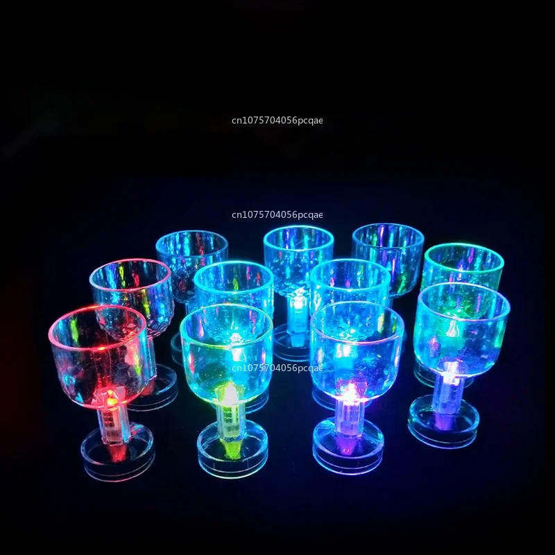 1PC Glow Drinkware LED Cups Luminous Beer Mug Flashing Drinking Cup Color Beer Whisky Glass Cup for Bar Party Kitchen Supplies