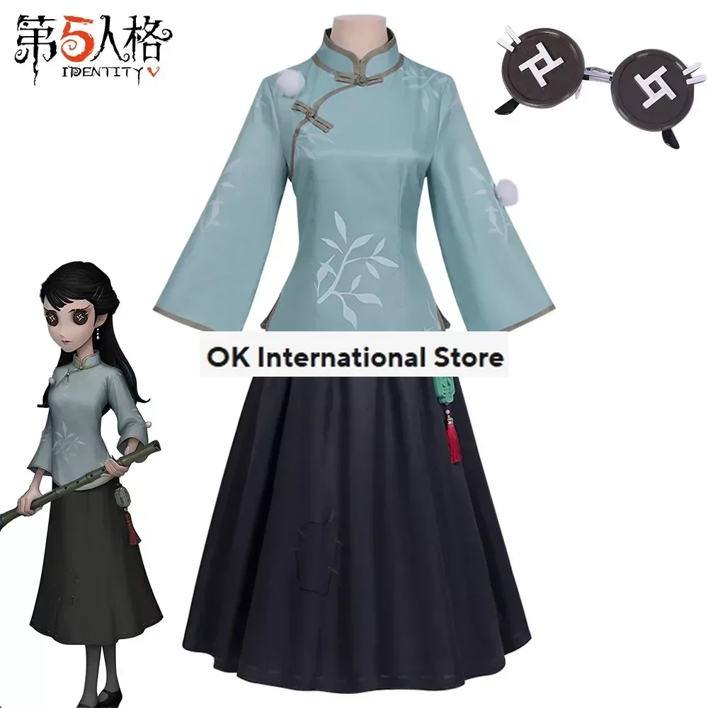 Costume de cosplay Qi Shiyi pour femmes et filles, jeu, perruque antique, style chinois, Cheongsam, jupe, anime, événement de convention