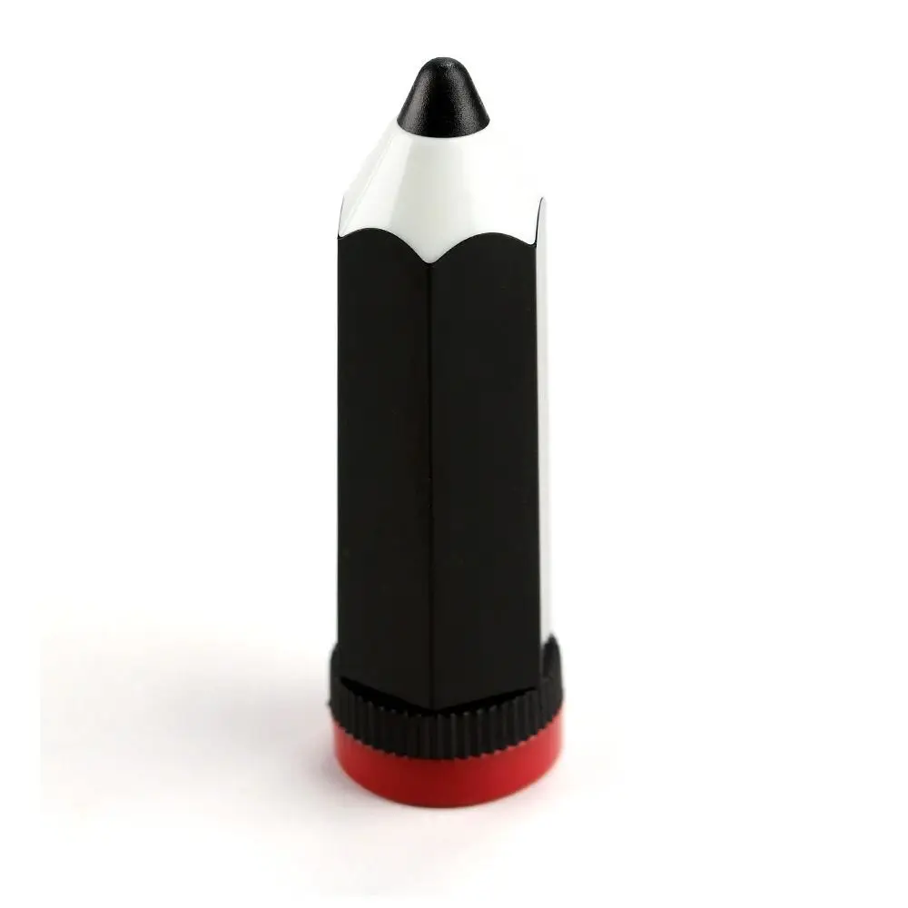 Rewards Gift Pencil-shaped Cartoon Pencil Sharpener Single Hole Plastic Colorful Pencil Sharpener Funny Portable