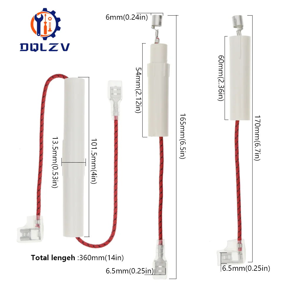 5KV 0.85A 850mA 0.9A 900mA 0.8A 800mA 0.75A High Voltage Fuse for Microwave Ovens Universal Fuse Holder Microwave Ovens Parts