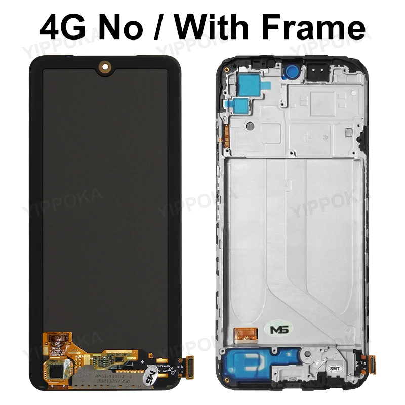 Choice For Xiaomi Redmi Note 10 4G LCD Display M2101K7AG Screen Digitizer Assembly For Redmi Note 10 5G LCD M2103K19G