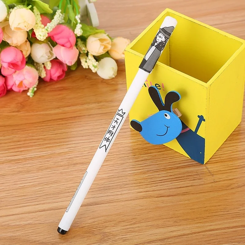 5pcs Gel Pen 0.5MM ink Pen  Gift School Award Student Gift Fun Girl Korean Stationery  Gift