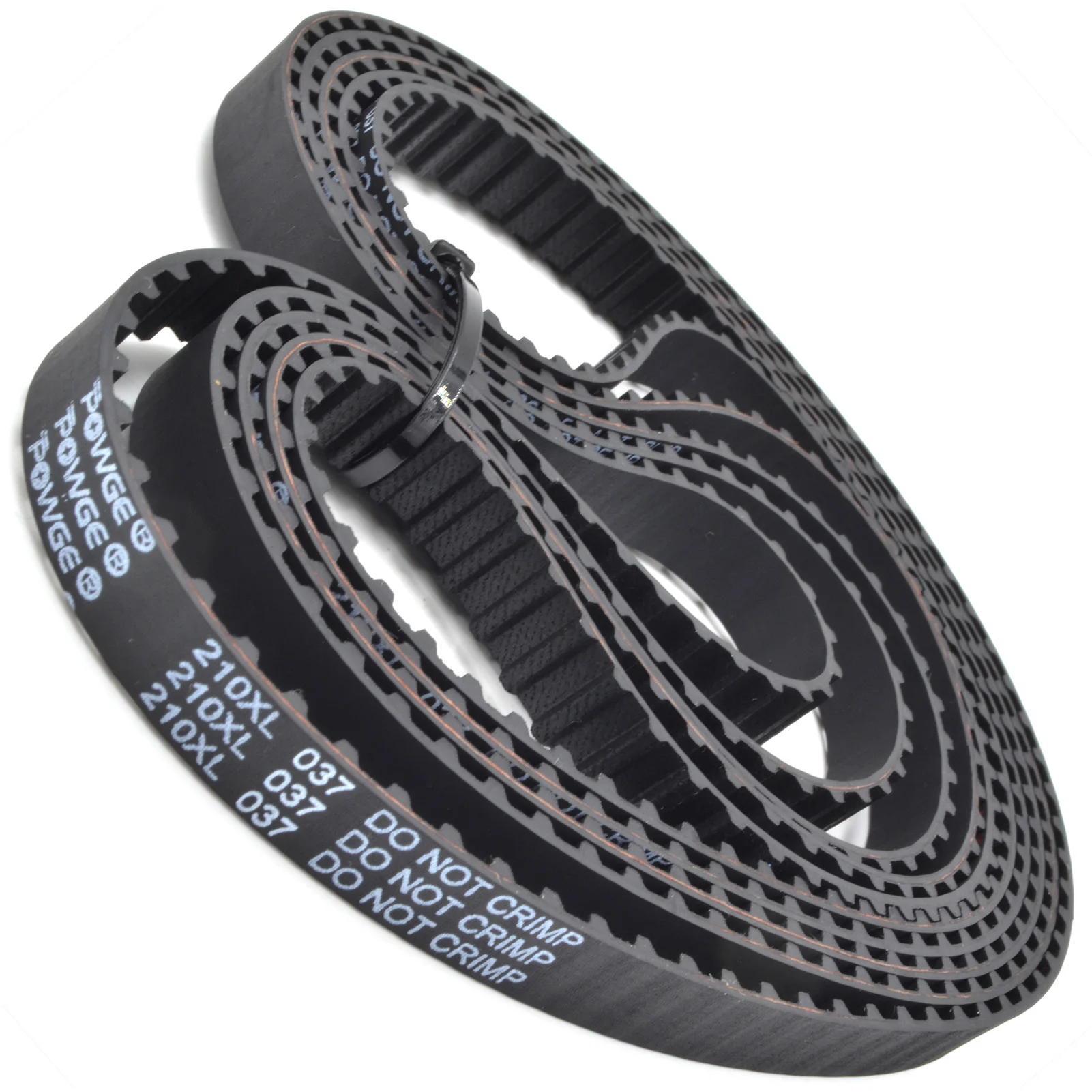 POWGE XL Timing belt 190XL to 252XL width 6-25mm 192 194 196 198 200 202 204 206 208 210 212 214 216 218 220 222 224 226 228 230