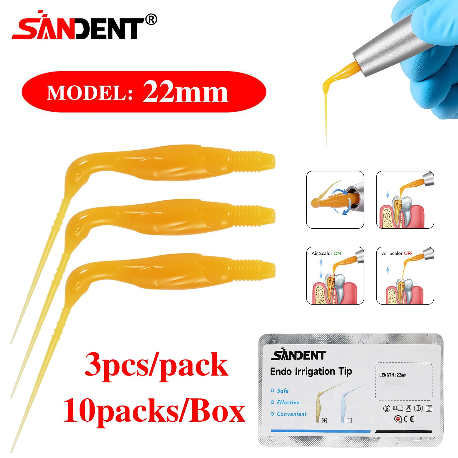 

Набор из 10 упаковок (3 шт.) стоматологических ирригационных эндо-игл с изогнутым кончиком 22/28 мм для очистки корневых каналов, насадки для шприцев, материалы для стоматологов