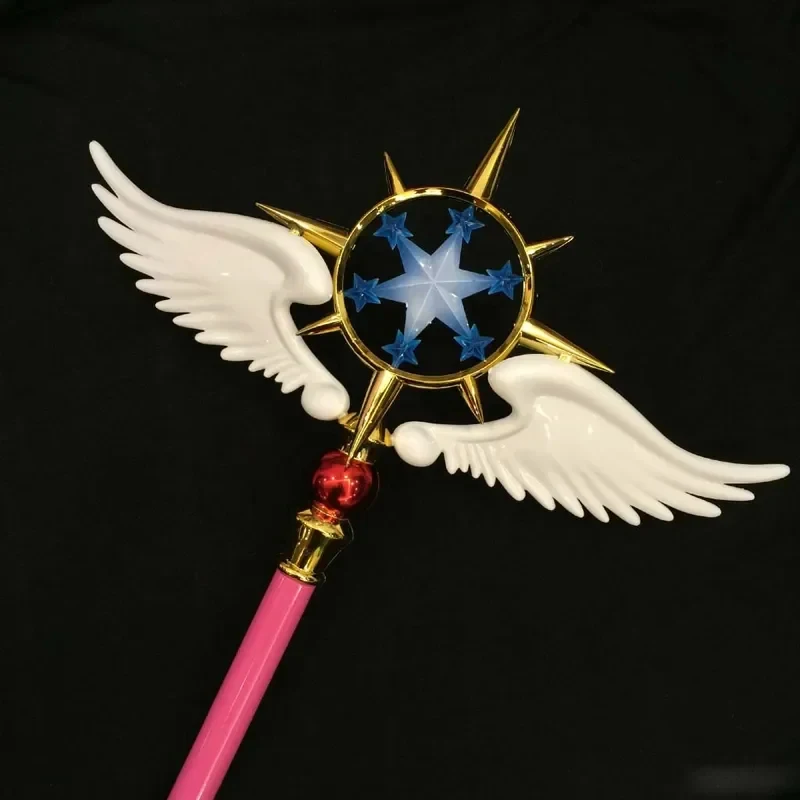 2026 114cm Length Cardcaptor sakura Clear Card Kinomoto cosplay Star Dream Stick Magic Wand Halloween Party Props 0GRJE - view 5