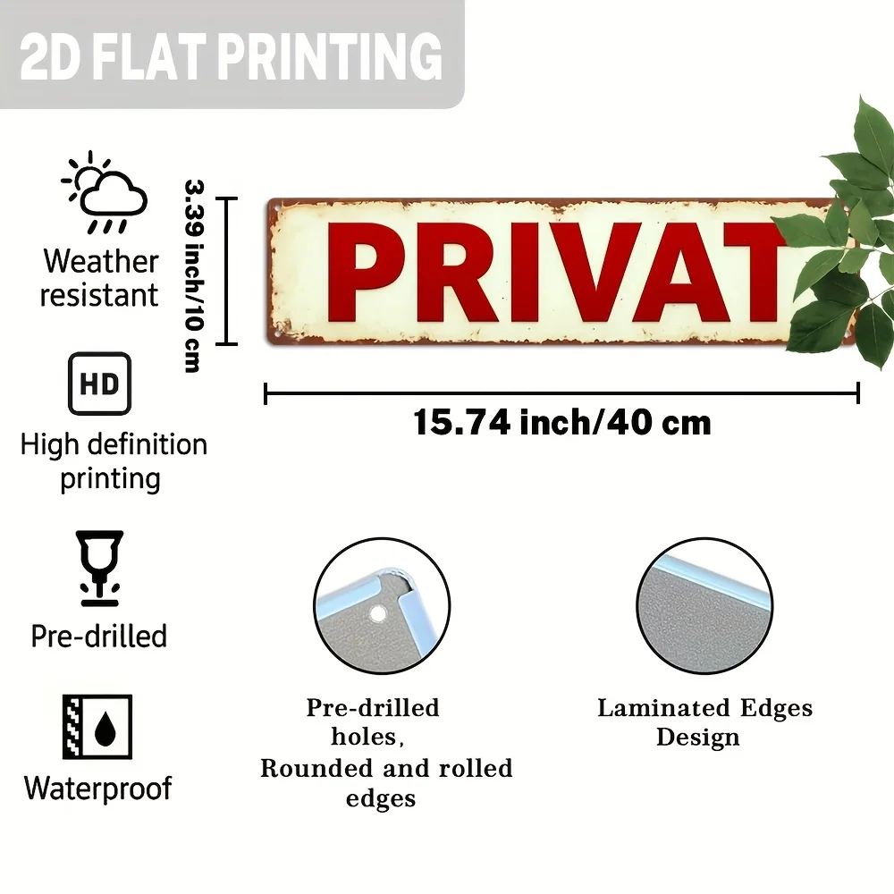2D Flat, 1pc Rustic 