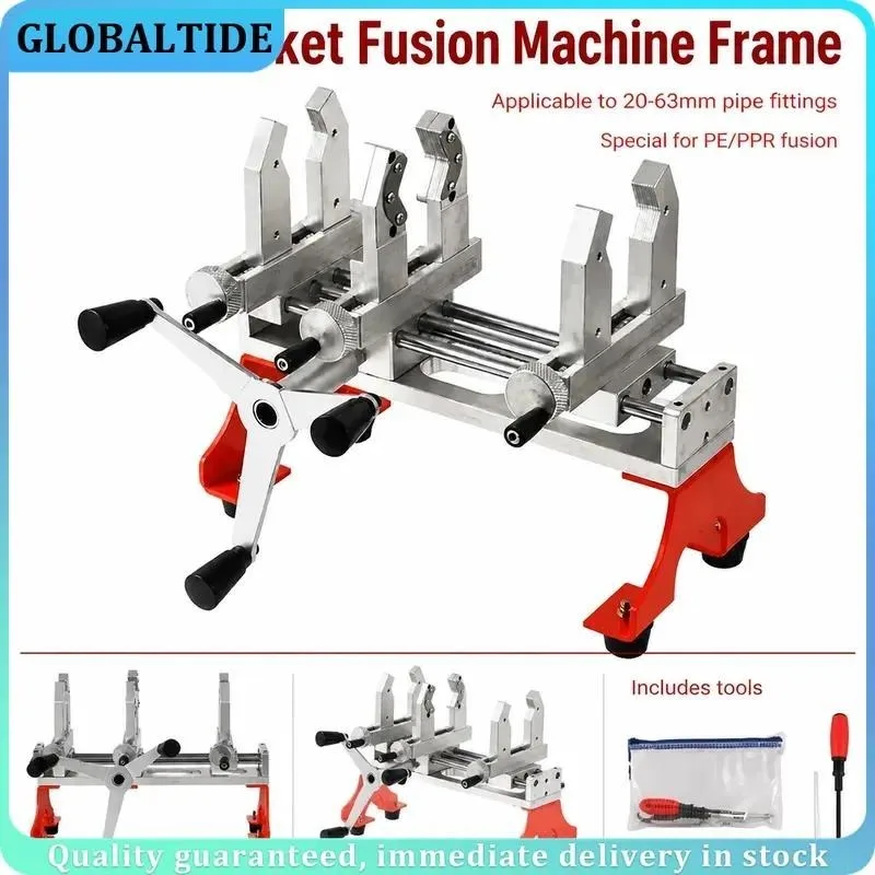 Portable Socket Fusion Machine for PE PPR PPH PVDF Pipe 63-110mm Welding Tool Plastic Tube Jointer Heating Equipment
