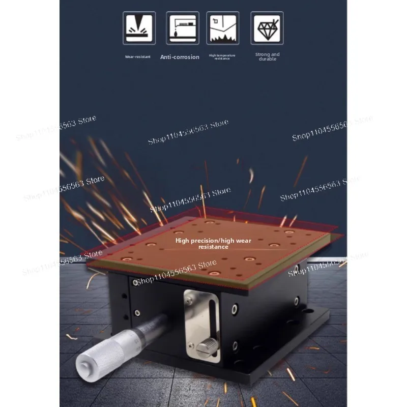 Professional Optical Z-Axis Lift Table–LZ40/60/80/90/100/125-2-N Precision Mobile Slide Displacement Platform for Lab & Industry
