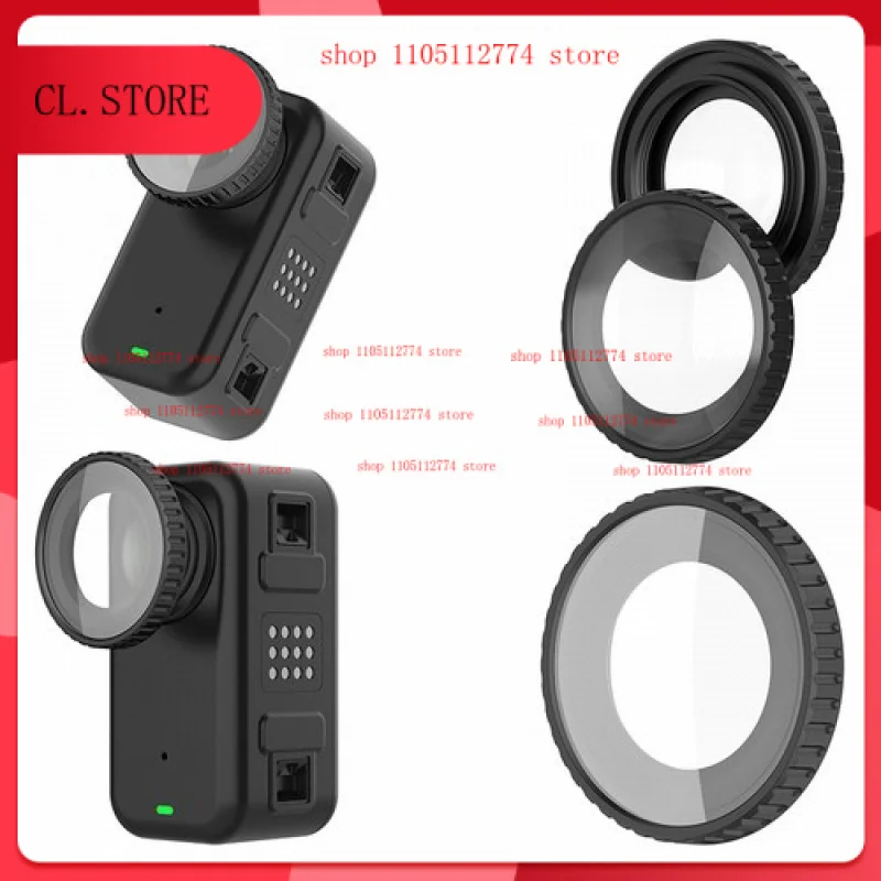 Para DJI OSMO NANO Protector de lente de cámara cubierta de vidrio curvo