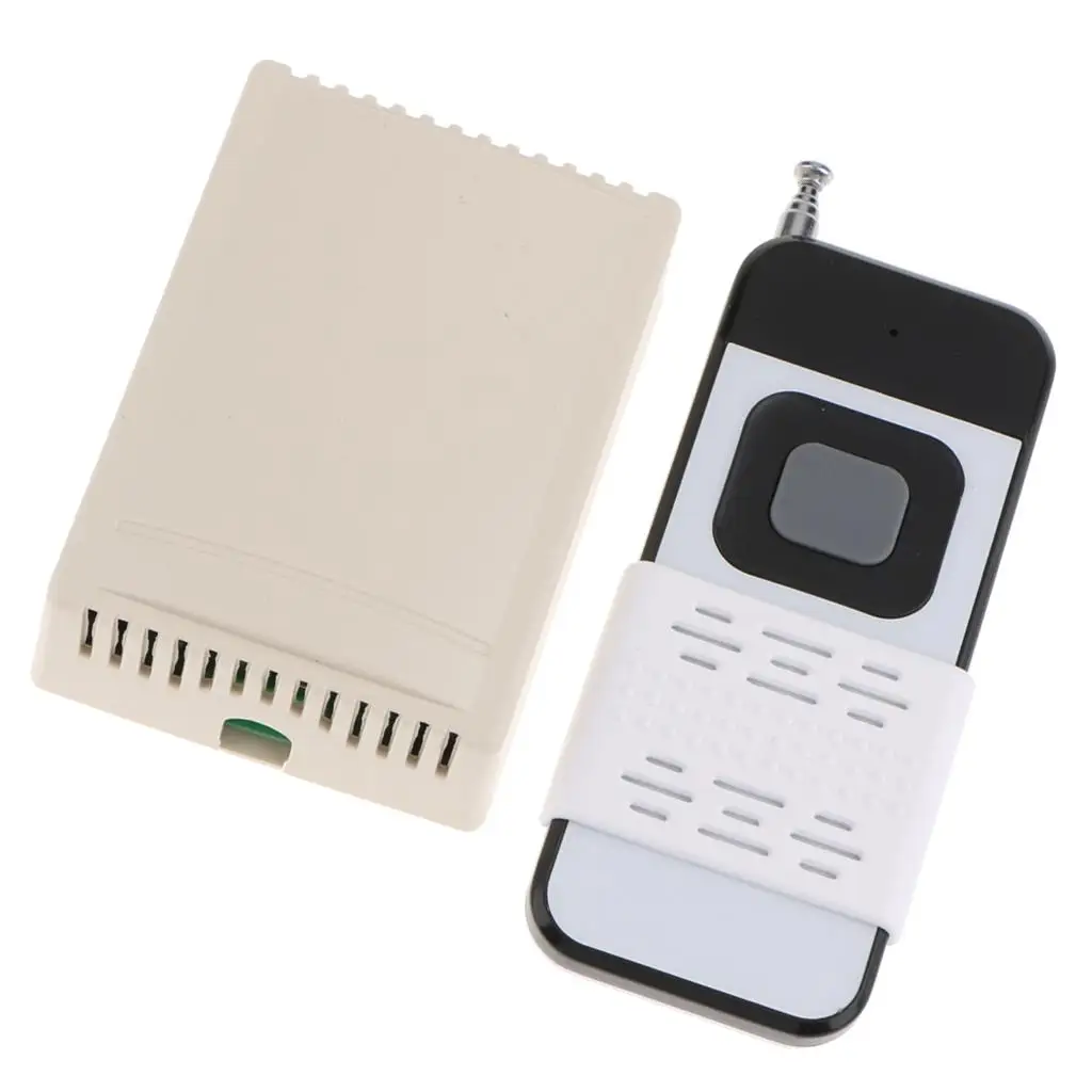 1 220V 30A RF Remote Control Receiver Relay Switch Transmitter