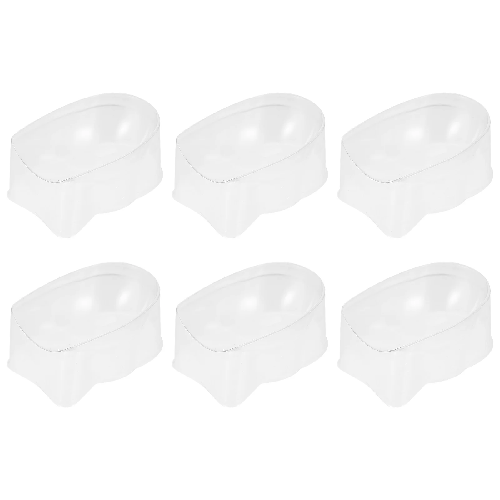 6-teiliges Nagelpulver-Set mit Wiederverwendbaren Behältern für French Nails zur Reduzierung von Produktverschwendung, Maniküre-Pulverdosen