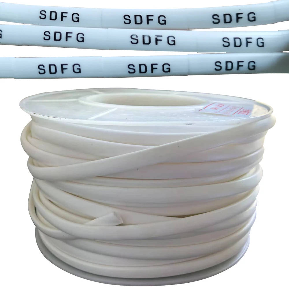 

Белая плоская трубка из ПВХ H30 H40 H50 H60 H80 100, подходит для машин для кодирования проводов S700E LM-390A/PC LM-550A/E C-280T