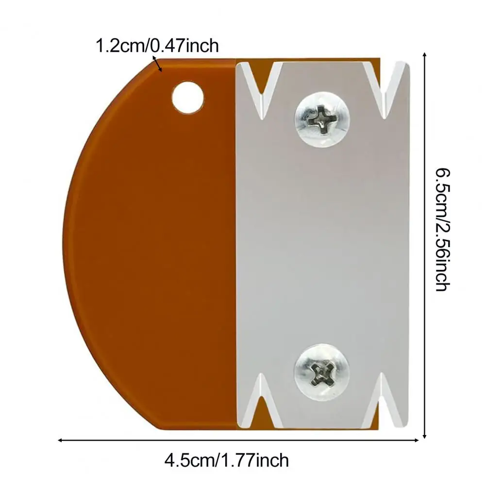 Stainless Steel Blade Trimmer Wood Edge Banding Trimmer Cutter with Stainless Steel Blade Wooden Handle for Woodworking
