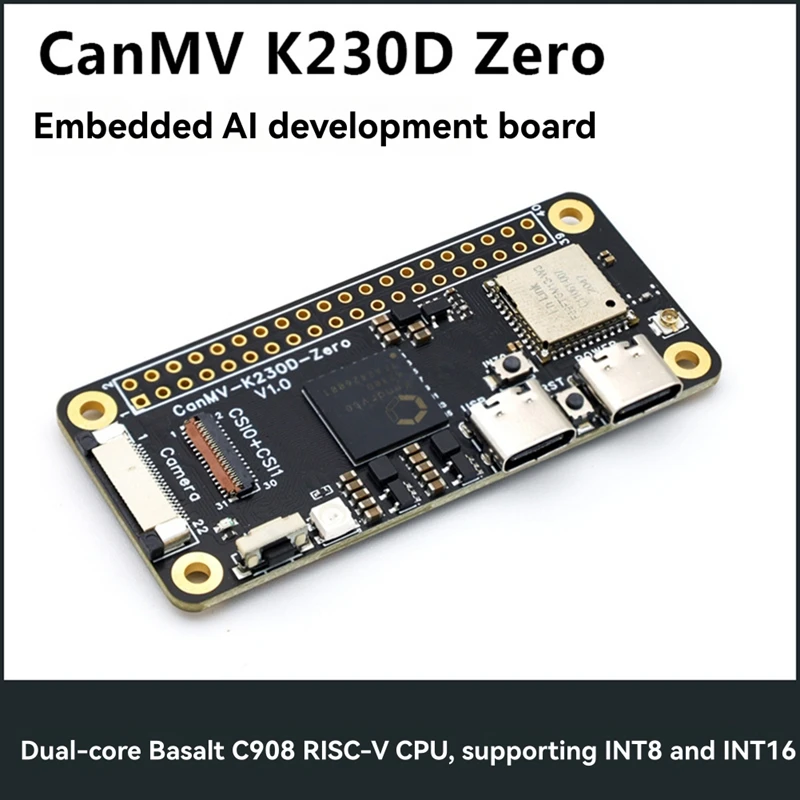 Top-Canmv K230D ZERO Development Board AI RISC-V Motherboard Artificial Intelligence