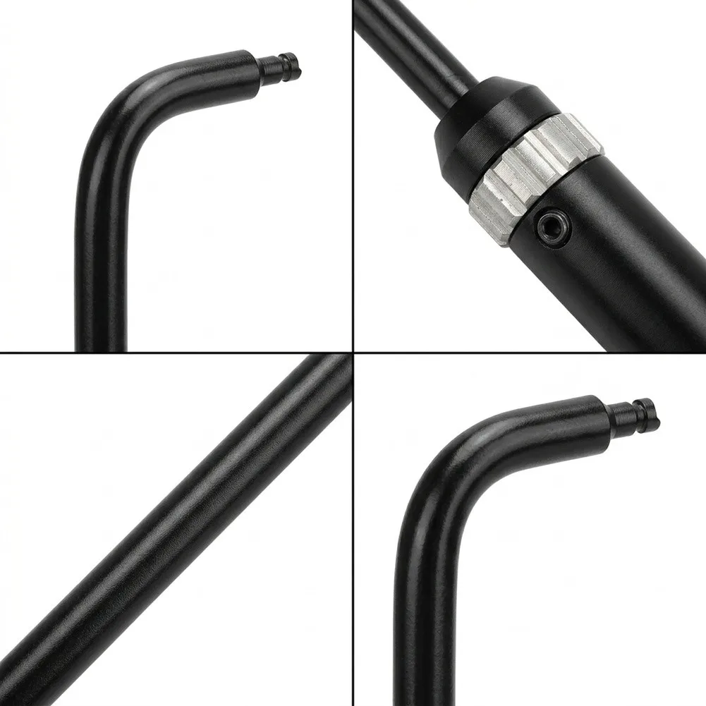 For Professional Mechanics 16.34 Inches Carburetor Tuning Tool Rotatable Straight Slot Tip Flexible Handle Turn