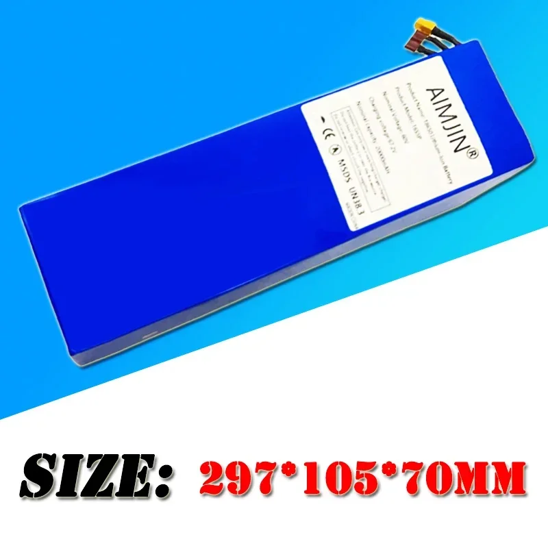 New 60v Battery 20000mAH 16s5p 18650Lithium Battery Pack with BMS for Motorcycle, Scooter, Bicycle 2000W Motor