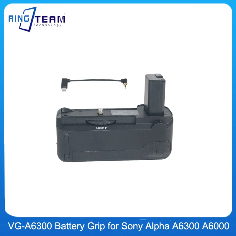 

VG-A6300 Vertical Battery Grip For Sony Alpha A6300 A6000 Camera NP-FW50 Battery Holder