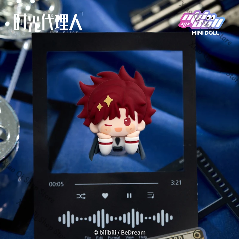 Link Kliknij Podróż w odwrotnym porządku seria Oficjalny Oryginalny Q uroczy kreskówkowy kwadratowy element magnes na lodówkę prezent