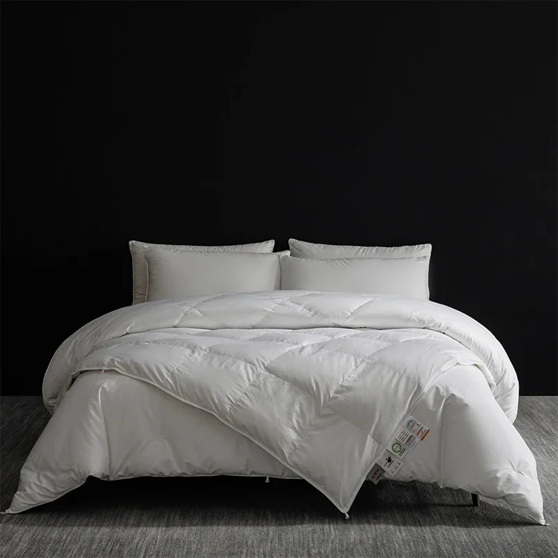 3-in-1 All Season Combo: Detachable Goose Down & Silk Duvet - Use Together/Separately, 200x230cm