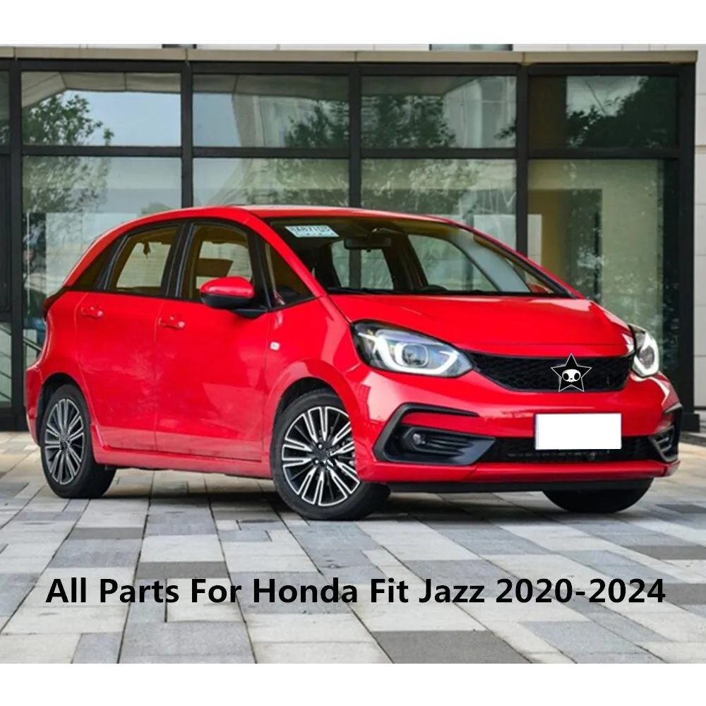 For Honda Fit Jazz 2020 2021 2022 2023 2024 Sticker Stainless Steel Inner Middle Front Shift Stall Paddle Cup Lamp Frame Trim