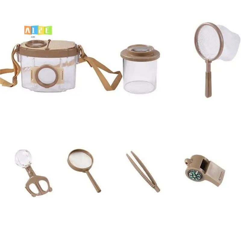 A12E-Outdoor Explorer Kit & Bug Catcher Kit For Kids,7PCS Bug Catching Kit,Outdoor Bug Collection With Kids,For Toddlers 3-12