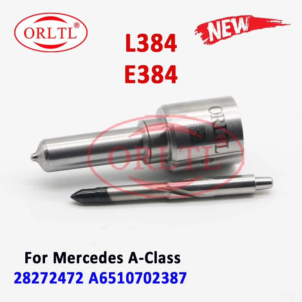 ORLTL L384 E384 Diesel Common Rail Injector Nozzle L384PBD For Delphi Injector 28272472 A6510702387 Mercedes A-Class, B-Class