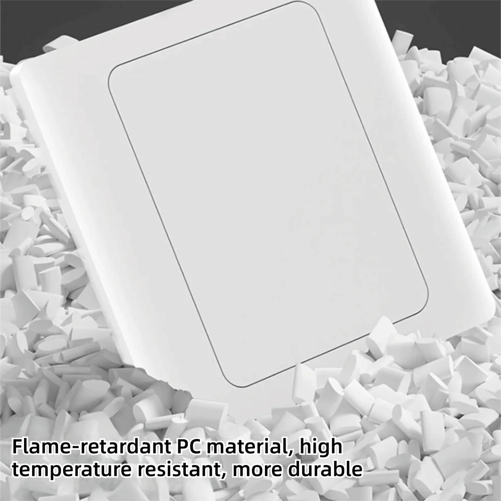 Wall Flange 86 Type Wall Hole Cover Thickened Switch Cover Plate Decorative Panel Plate Home Improvement