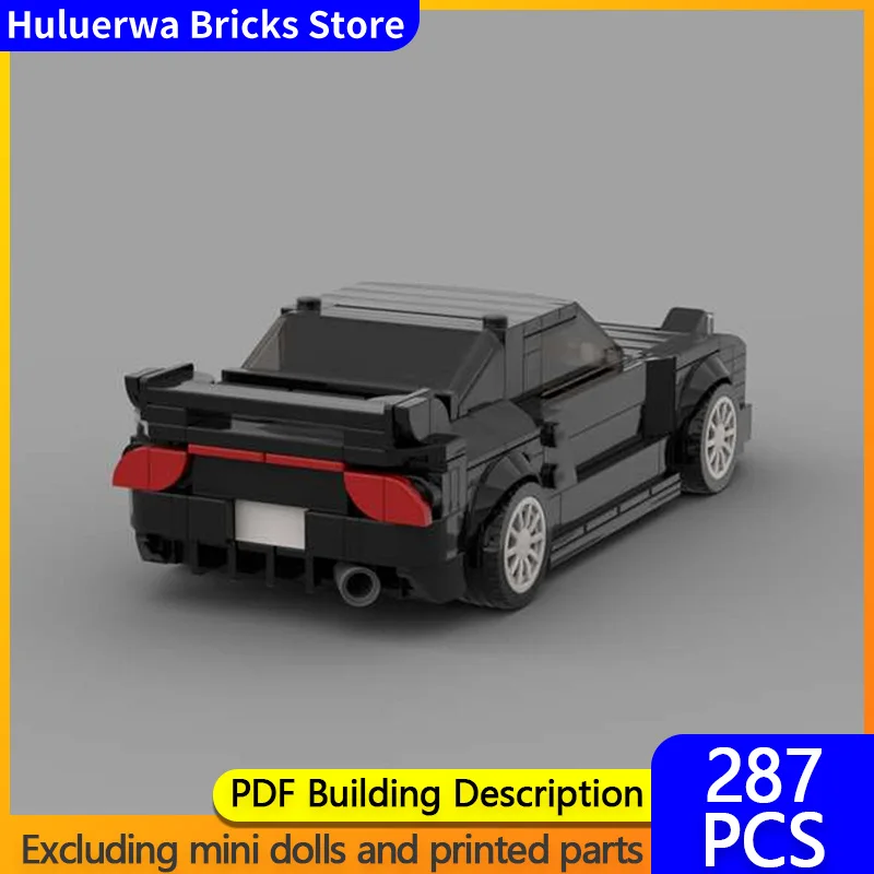 

Speed Hypercar Model MOC Building Bricks RX7 Top Tier Sports Car Modular Technology Gifts Holiday Assemble Children Toys Suit