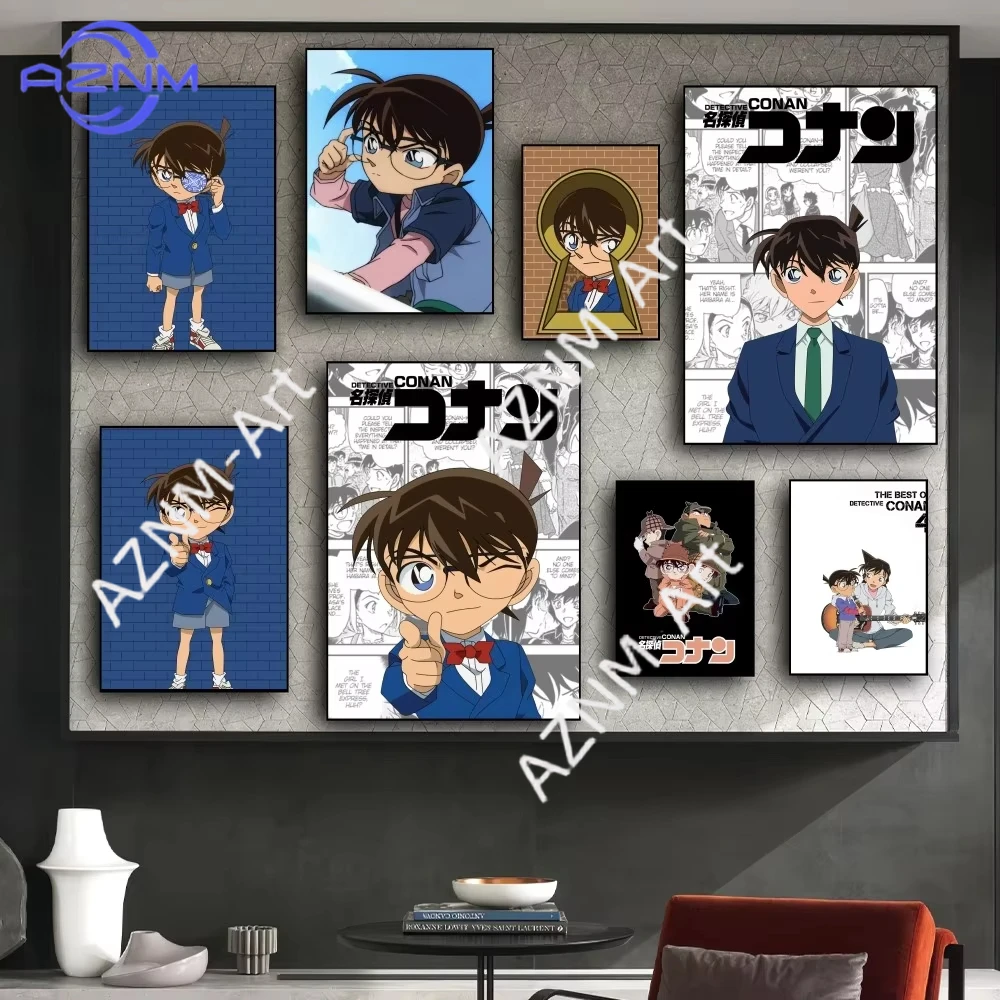 1 Stück, Detektiv Conan Anime-Poster, Bilder für Wohnzimmer, Heimdekoration