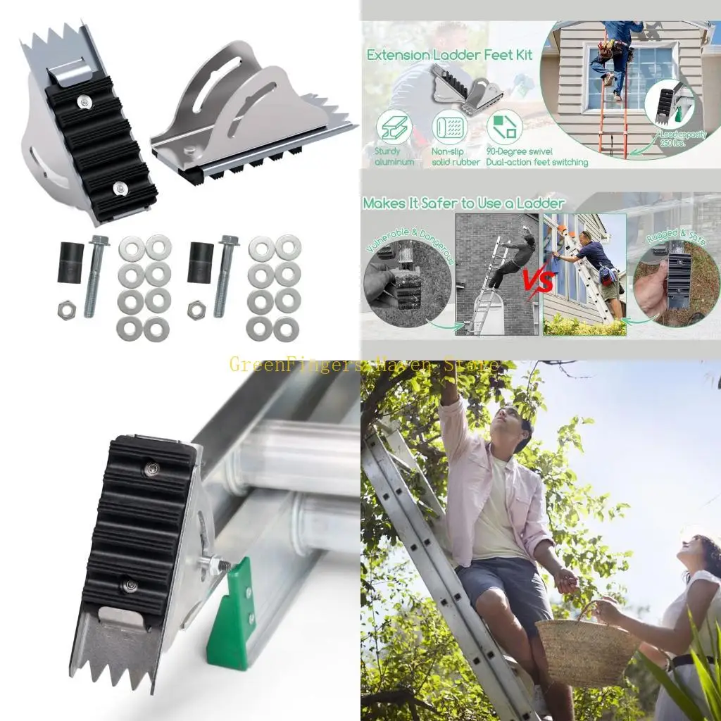 F68d Quick install Aluminium Feet Stabilizer Secure Grip For Borning