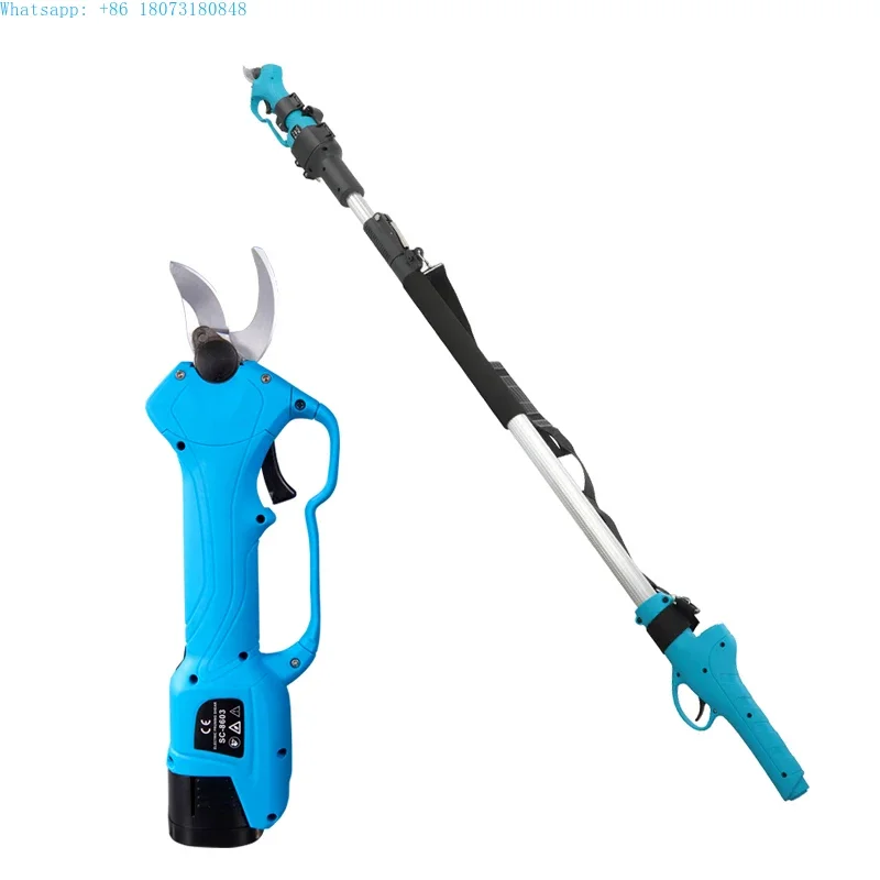 SUCA 8603 Best Electric Pruner Battery Operated Hand Gardening Shears for tree branch with sharp blade