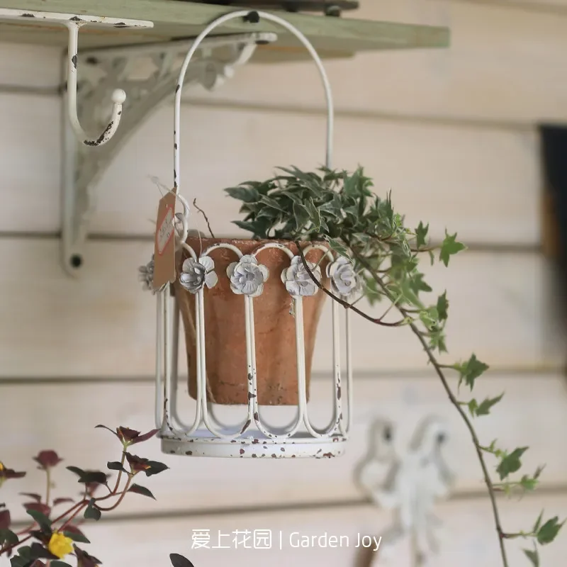 Grocery Garden Balcony Home Decoration Practical Storage Flower Basket
