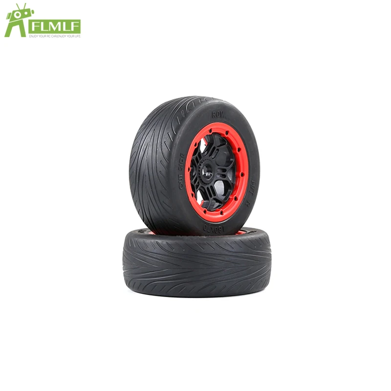 On-road Wheel Tyre Assembly Kit for 1/5 Losi 5ive T ROFUN ROVAN LT KingmotorX2 (Universal BAHA5S/SLT/V5) Rc Car Toys Games Parts