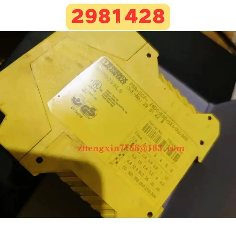 Used Relay 2981428 PSR-SCP-24DC/ESD/5X1/1X2/300 Normal Function Tested OK
