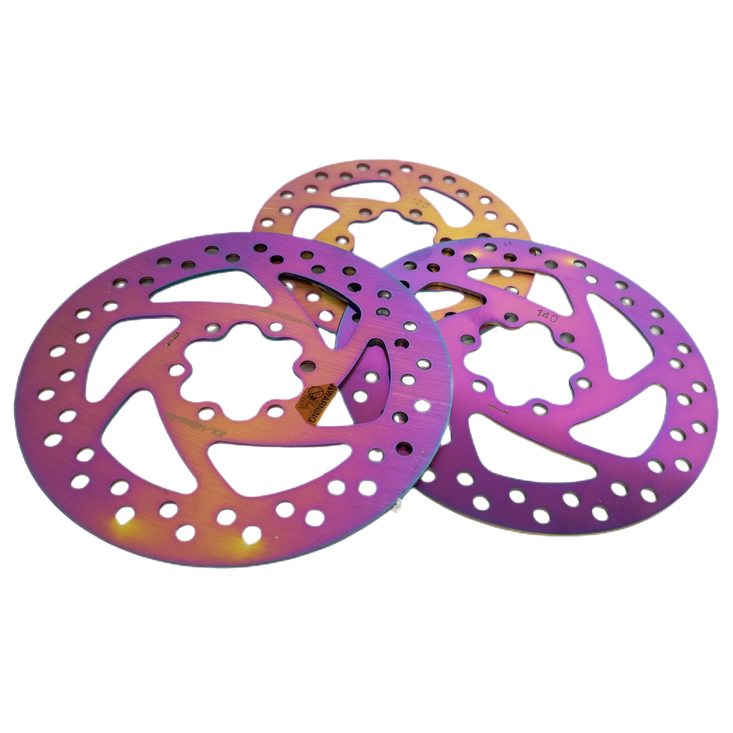 120、140、145MM Colorful Brake Disc for WideWheel Pro Ninebot F20 KUGOO SPEEDWAY ZERO10 Electric Scooter Kaabo Mantis Brake Spare