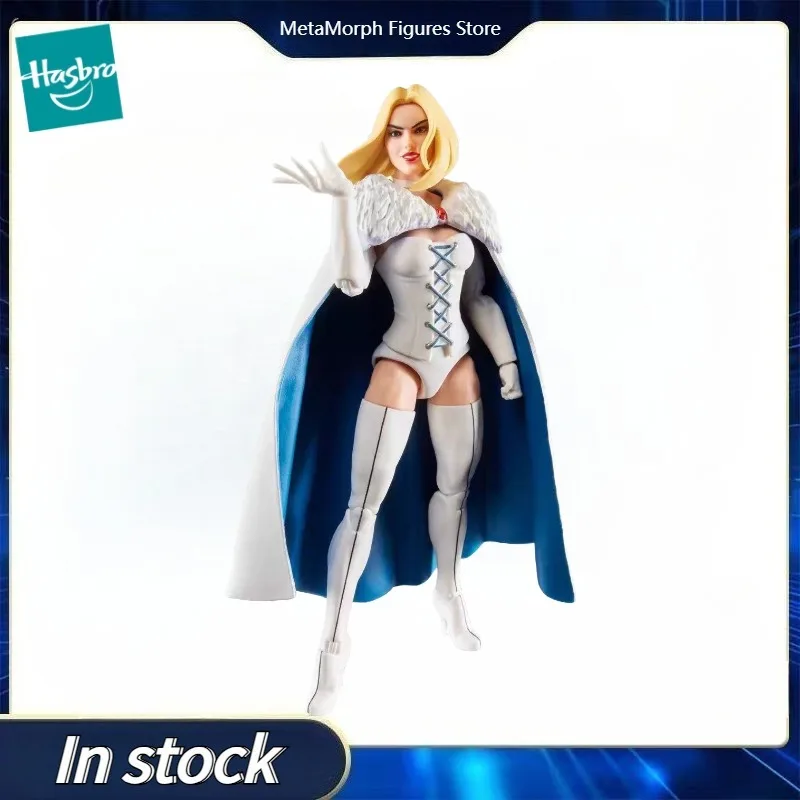 

Оригинальный Hasbro Marvel Legends в стиле ретро X-Men 97, Эмма Мороз, аниме-фигурка, коллекция игрушек и украшений