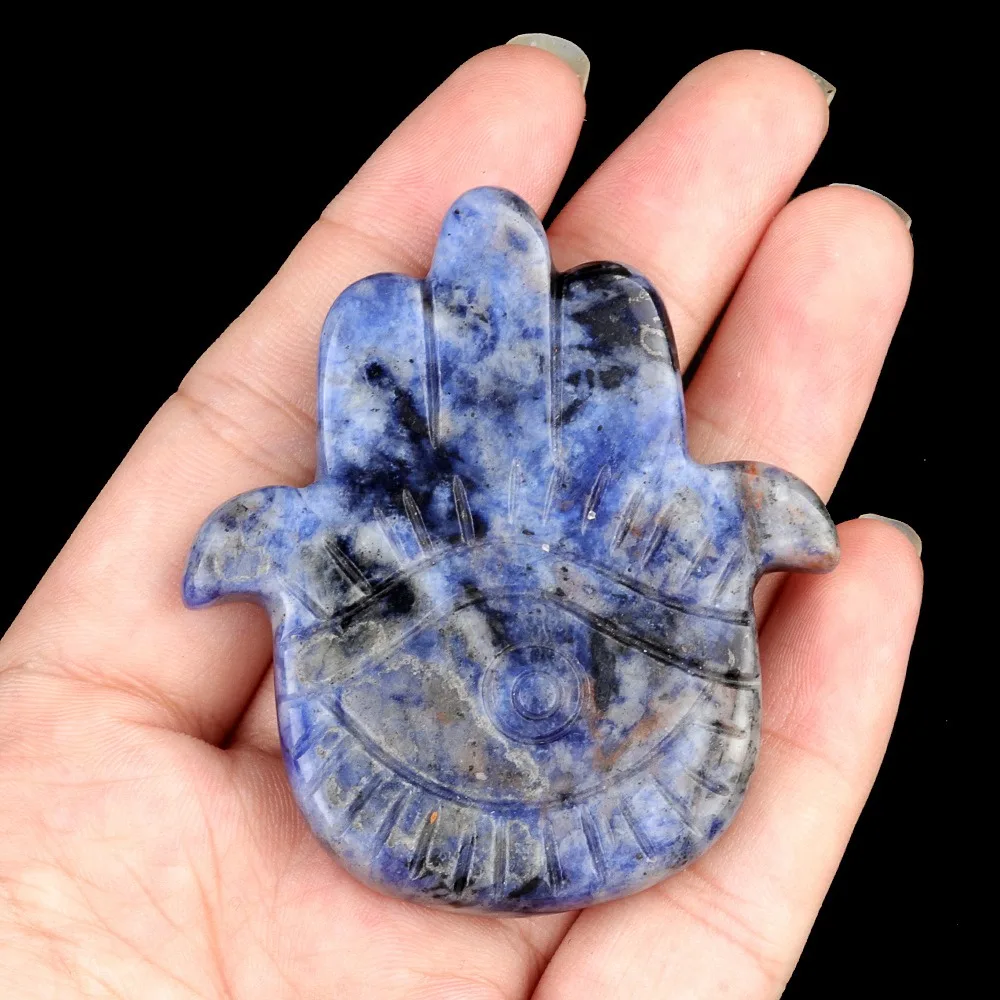 Креативные бусины из натурального камня: полудрагоценные агатовые и аметистовые бусины 57x50 мм, резные в форме ладони, украшение в виде руки Будды Креативные бусины из натурального камня: полудрагоценные агатовые и аметистовые бусины 57x50 мм, резные в форме ладони, украшение в виде руки Будды